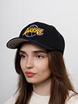 Бейсболка MITCHELL NESS арт. HP8011-LALBLCK Los Angeles Lakers NBA (черный)